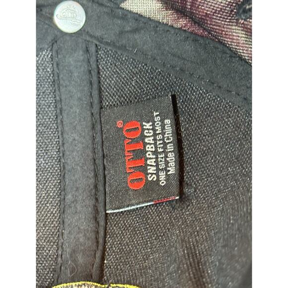 Hickory Nut Gap Farms Meats Colorful Floral Flowers Baseball Cap Hat - Picture 7 of 9